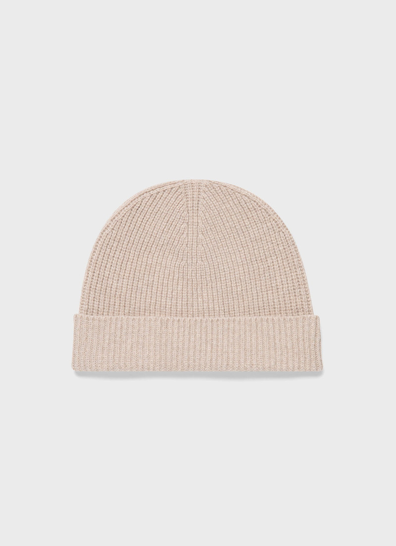 Cashmere Ribbed Hat 1
