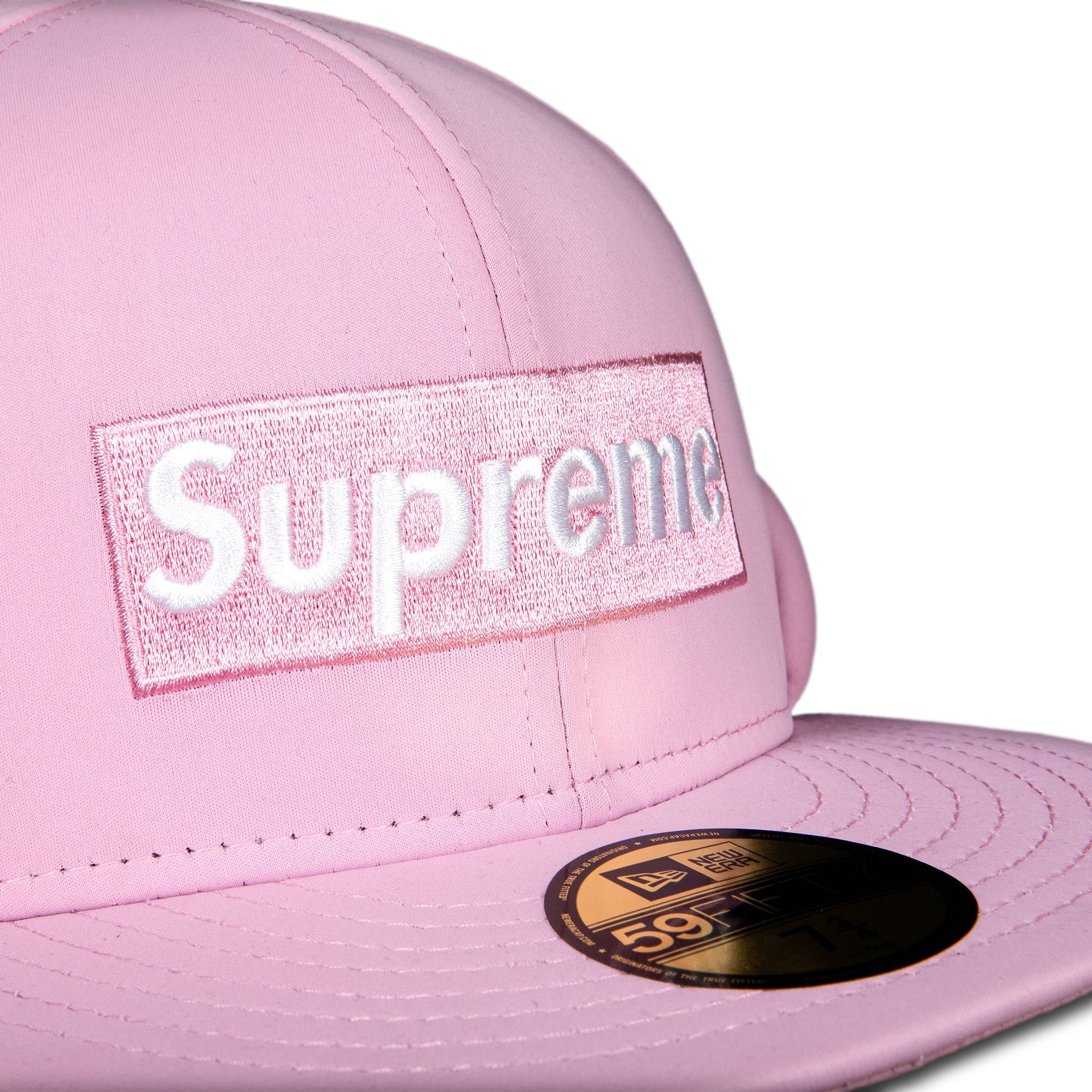 Supreme x WINDSTOPPER Earflap Box Logo New Era 'Pink' - 4