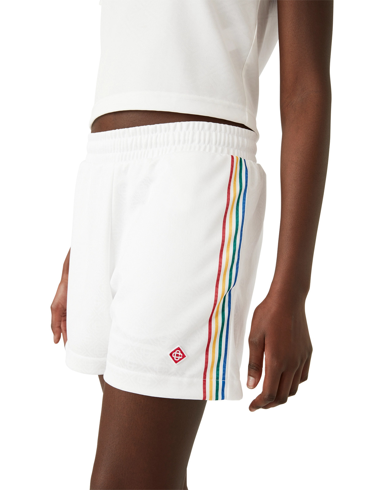 Jacquard Monogram Football Shorts | Casablanca Paris - 5