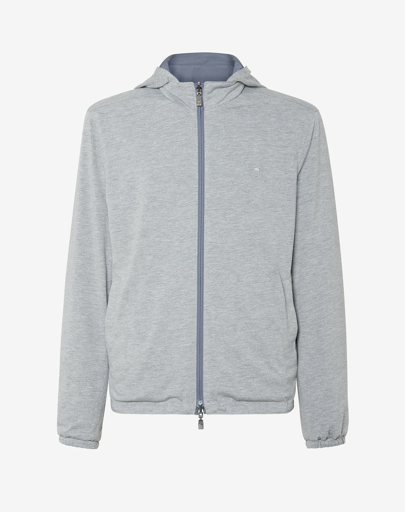 Sugar paper blue technical fabric reversible jacket 6