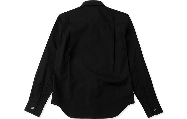 COMME des GARCONS PLAY Red Emblem Button Down 'Black' AZ-B002-051-1 - 2