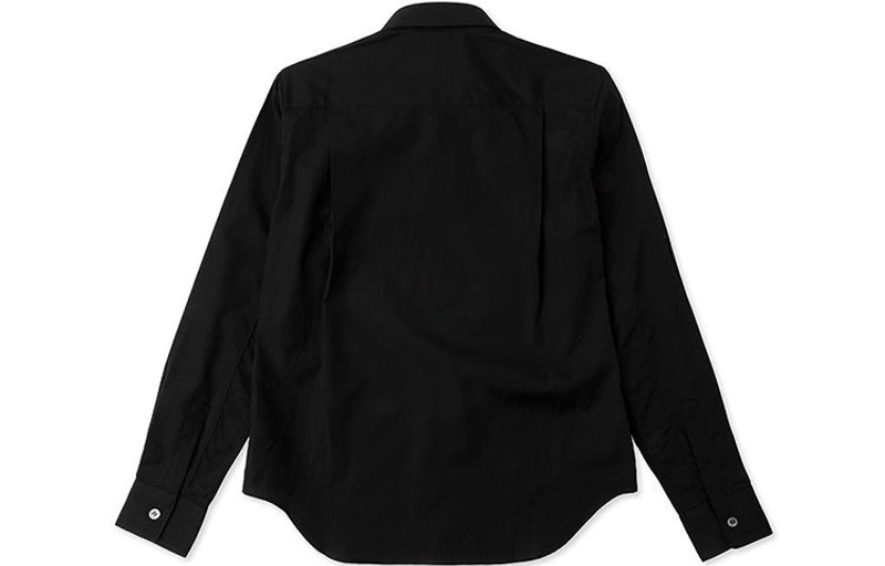 Comme des Garçons PLAY COMME des GARCONS PLAY Red Emblem Button Down 'Black' AZ-B002-051-1 outlook