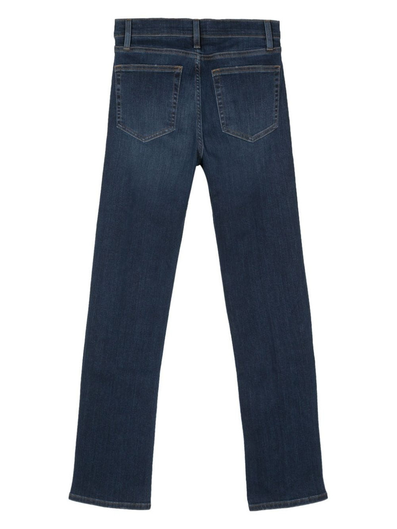 FRAME whiskering-effect straight-leg jeans outlook