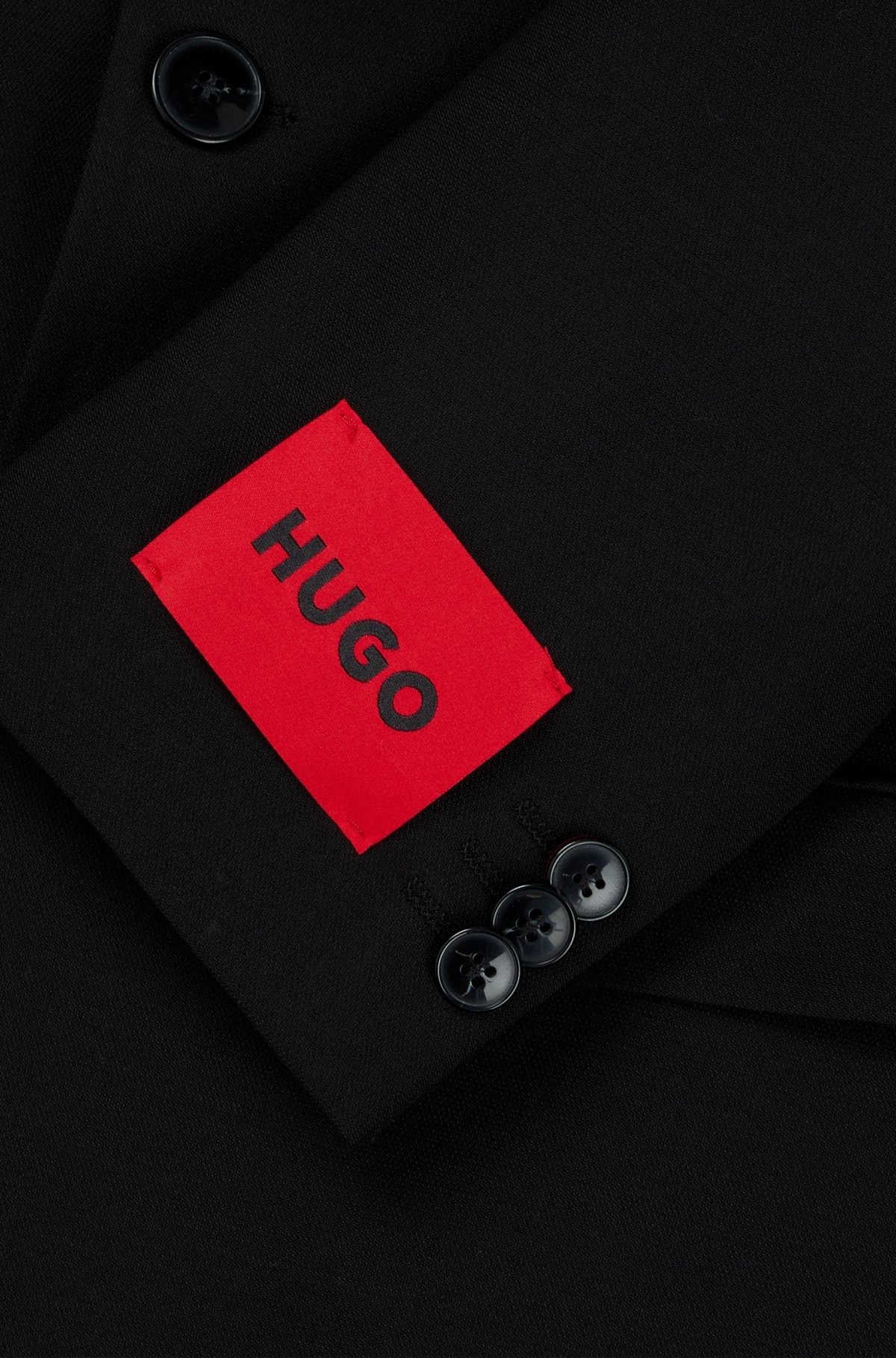 EXTRA-SLIM-FIT SUIT IN A STRUCTURED WOOL BLEND - 10