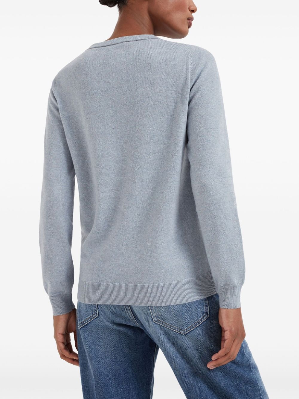 crew-neck cashmere jumper - 4