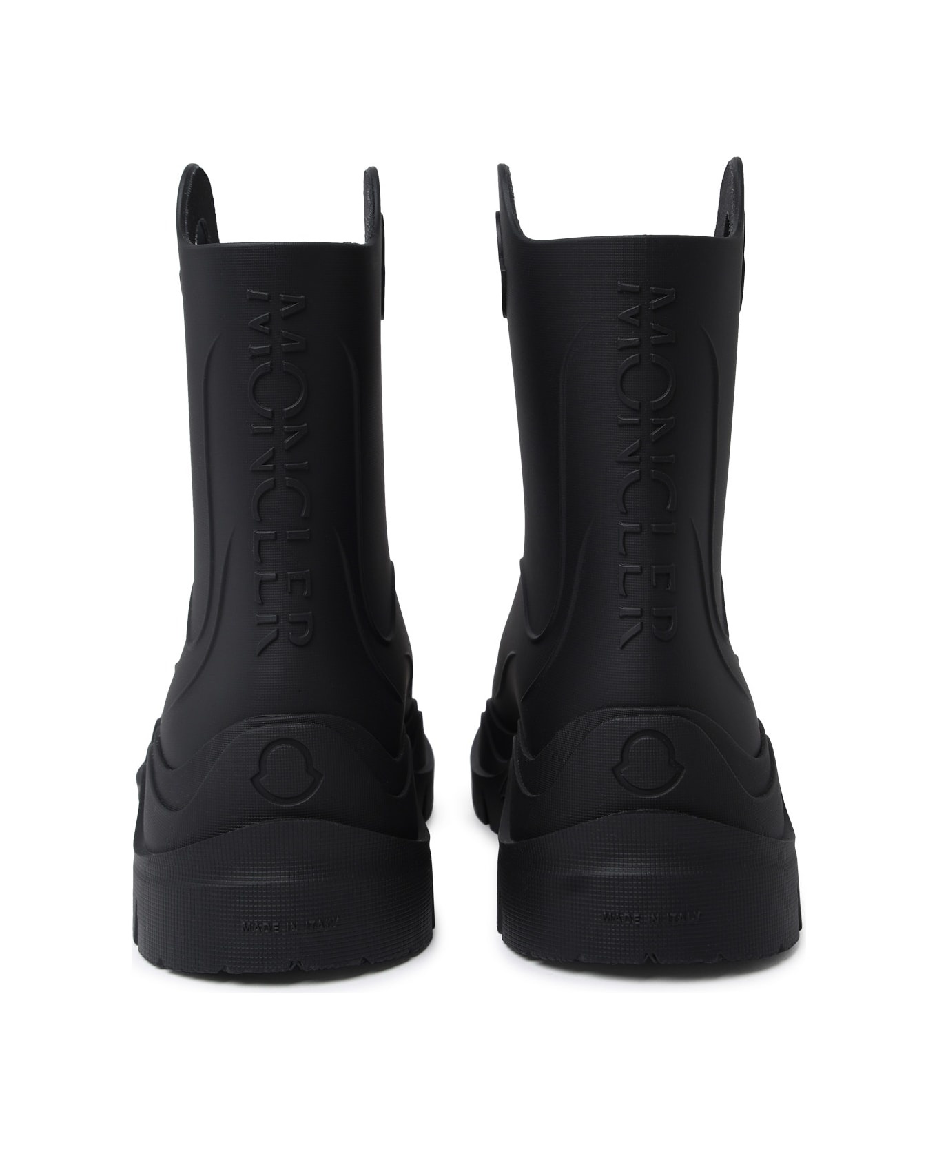 'misty' Black Pvc Rain Boots - 4