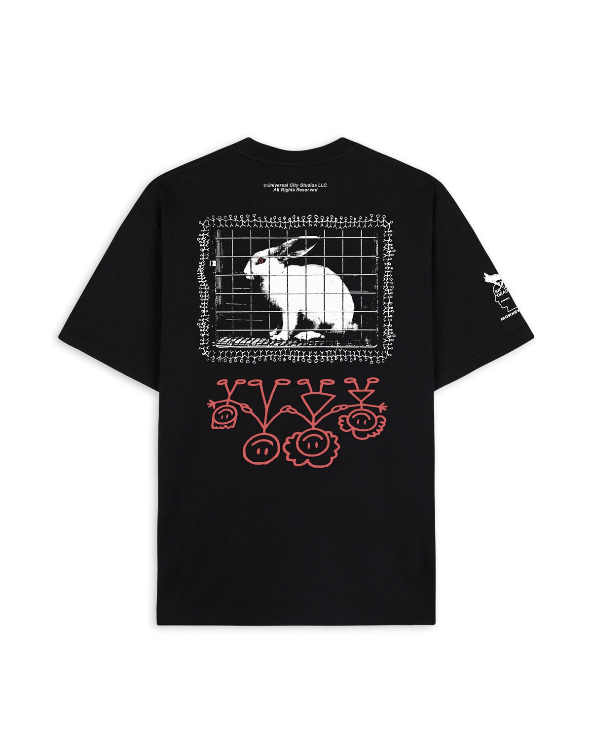 Brain Dead x Monkeypaw Us T-shirt - Black - 2
