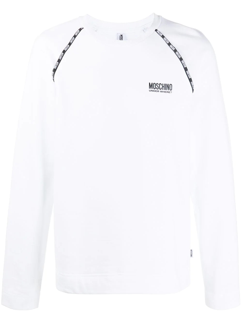 logo-print long-sleeve sweatshirt - 1