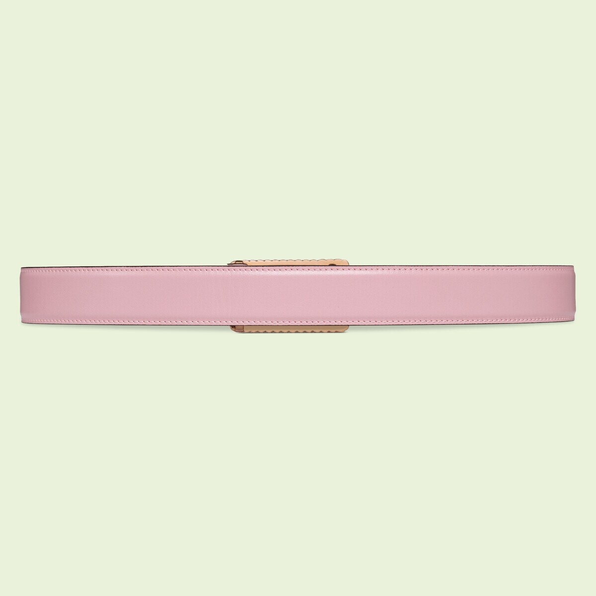 Belt with Square G snake buckle - 5