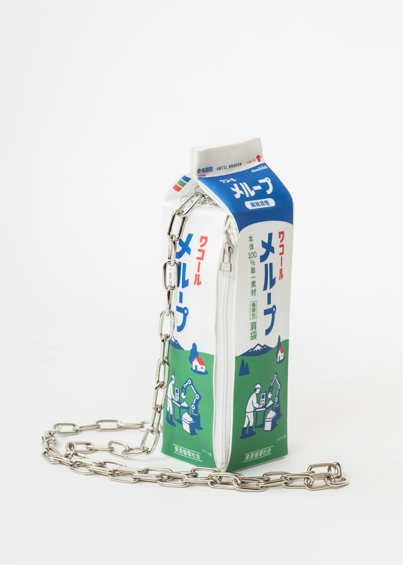 White Milk Carton Bag 1