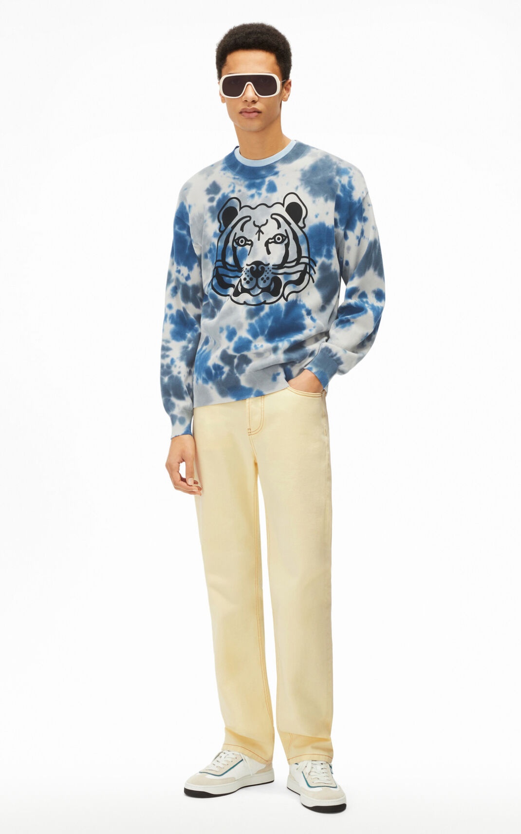 K-Tiger tie-dyed jumper - 3