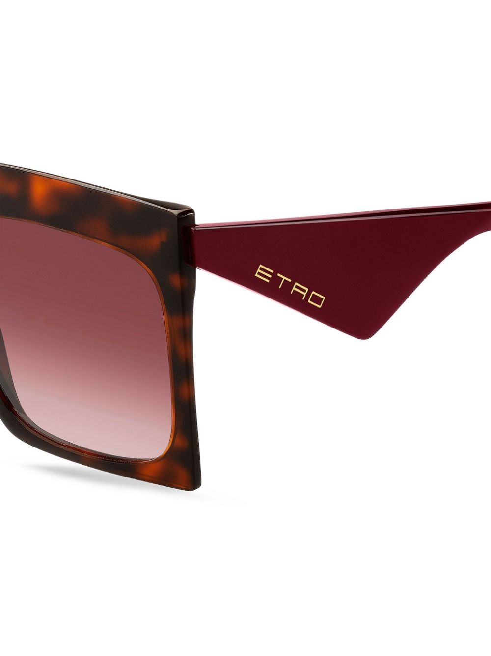 Tailoring oversize-frame sunglasses - 4