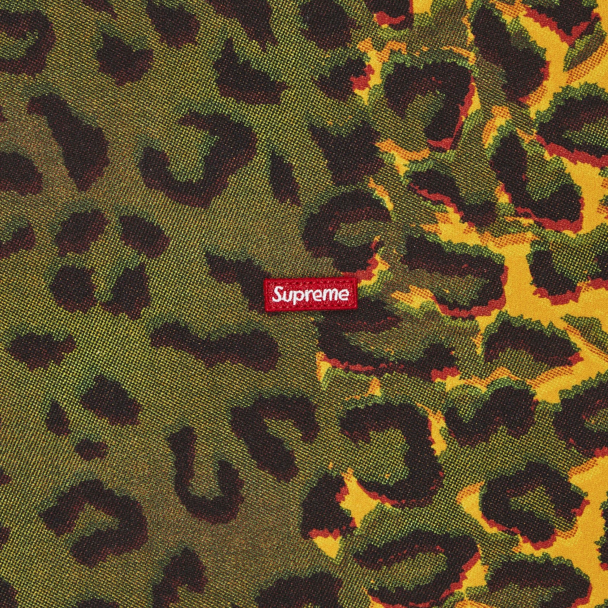 Supreme Small Box Long-Sleeve Tee 'Cheetah' - 2