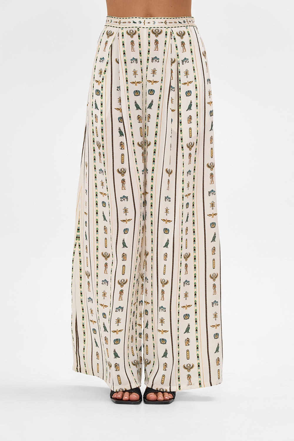 TUCK FRONT PANT - 5