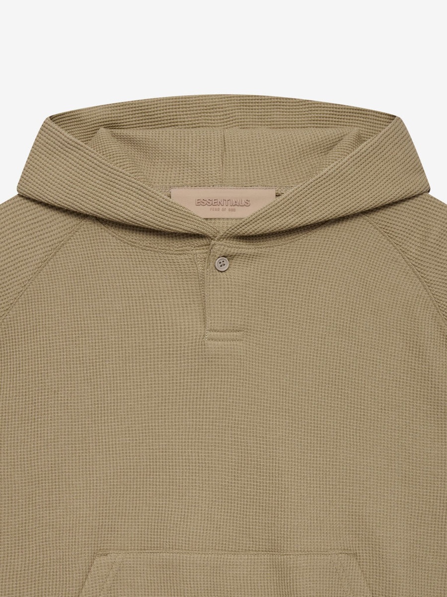 WAFFLE HENLEY HOODIE - 3