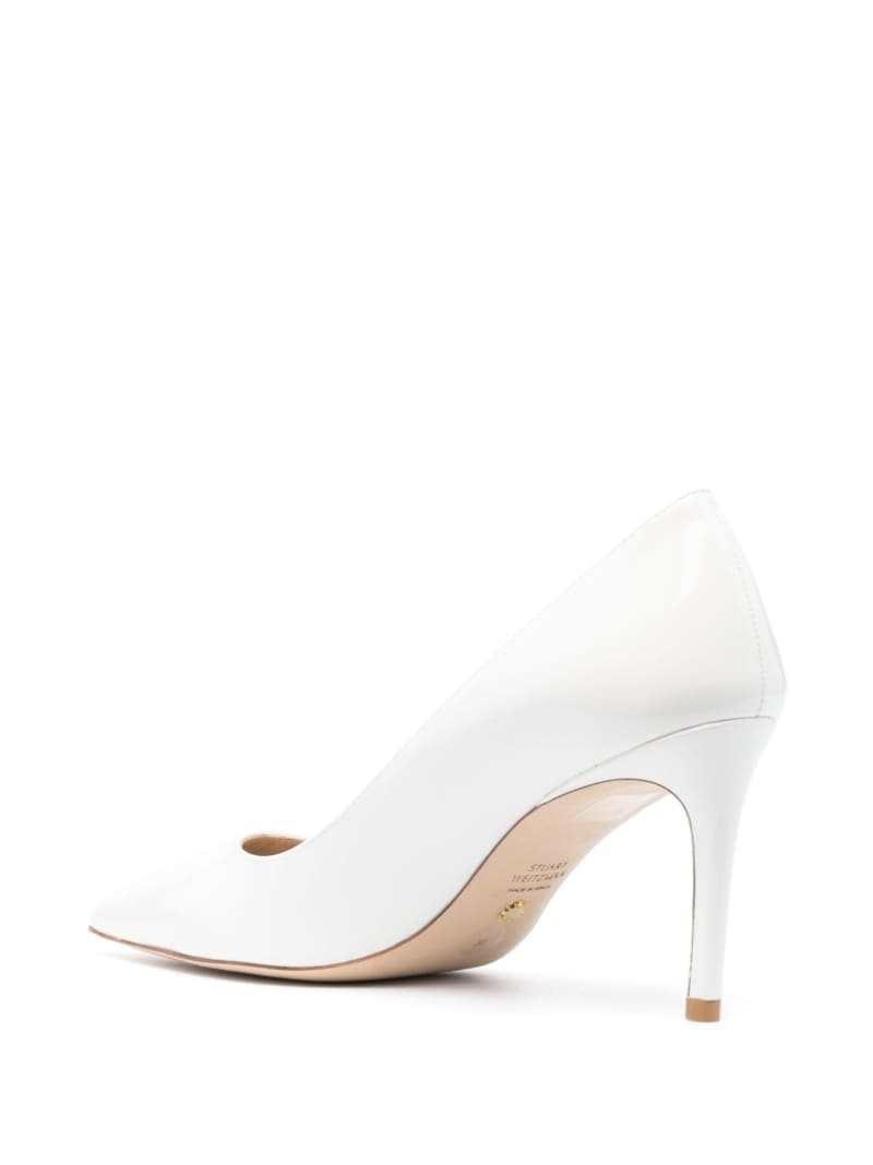 Stuart 80mm leather pumps - 3