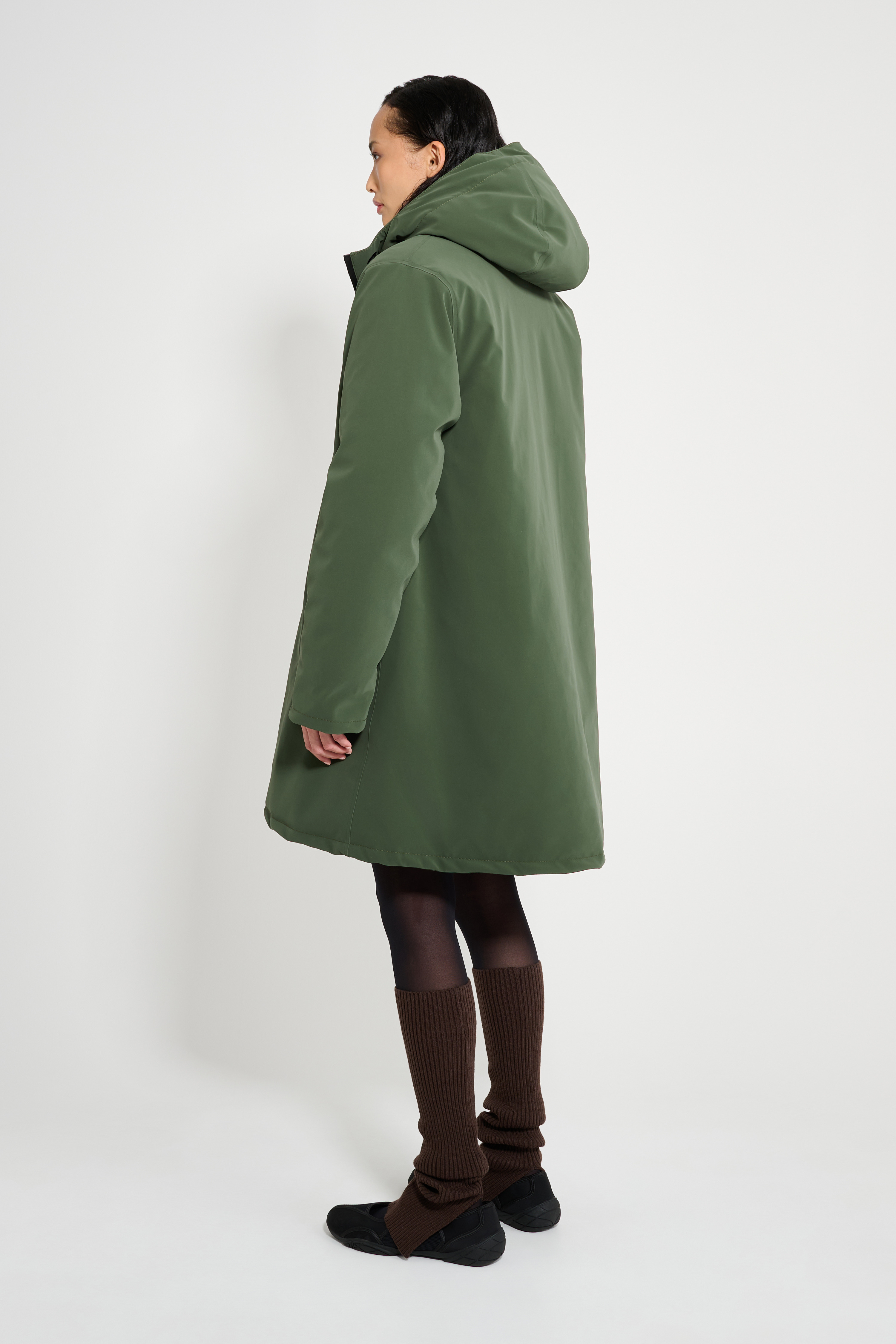 Mosebacke Matte Winter Coat Green - 4
