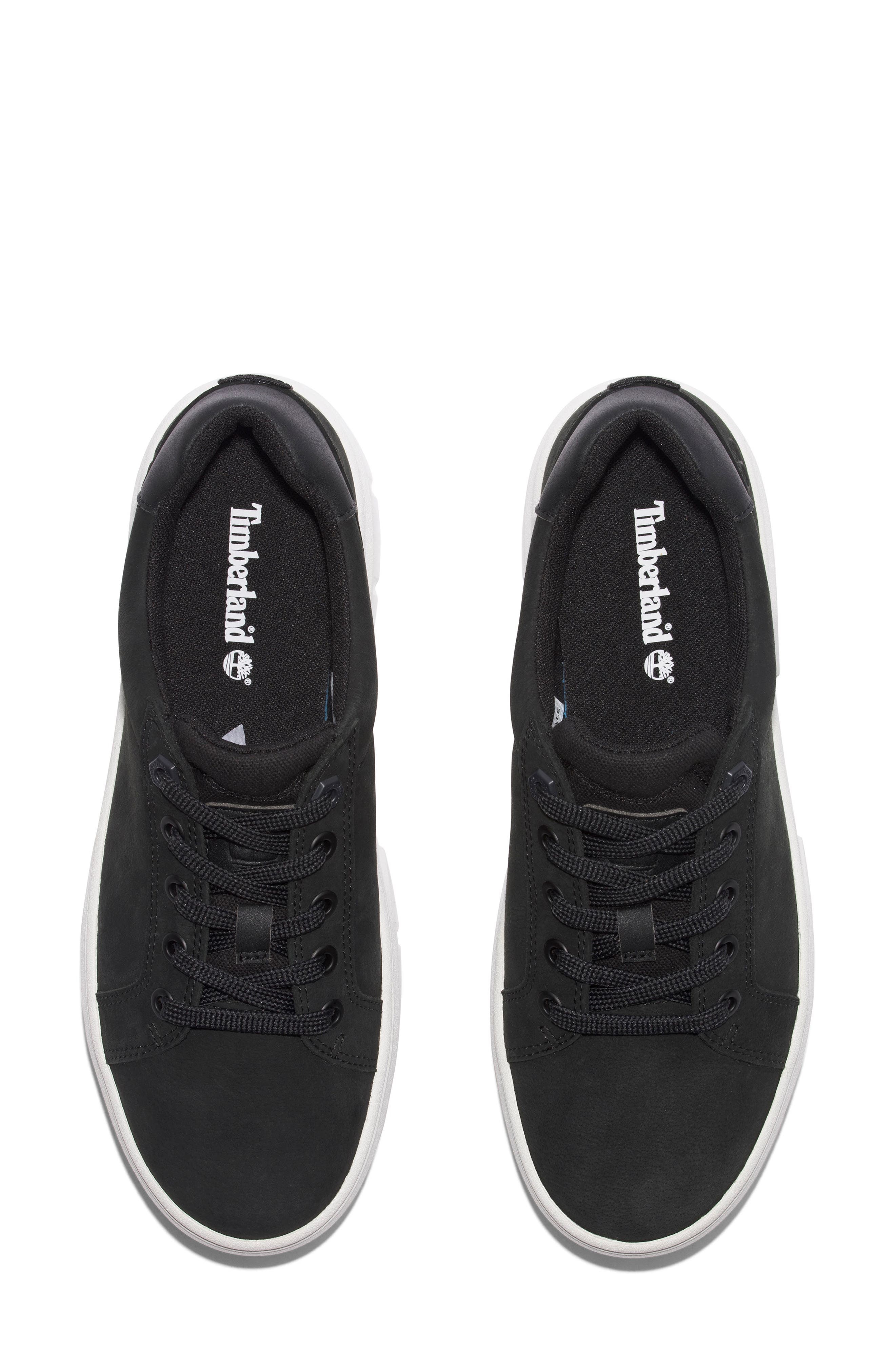 Timberland Laurel Court Platform Sneaker in Black Nubuck at Nordstrom - 3