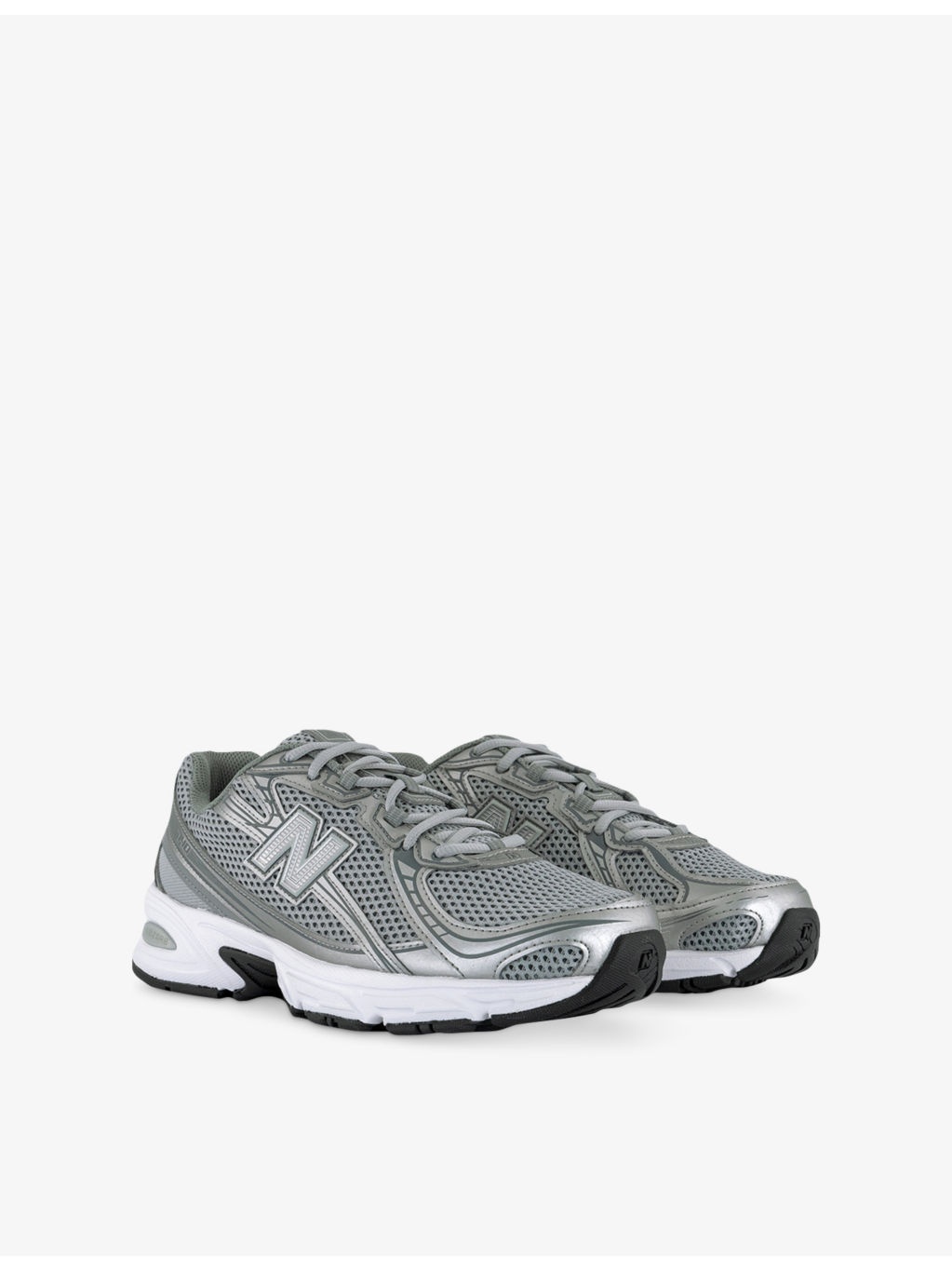 740 V2 Branded Mesh Low-Top Trainers - 3