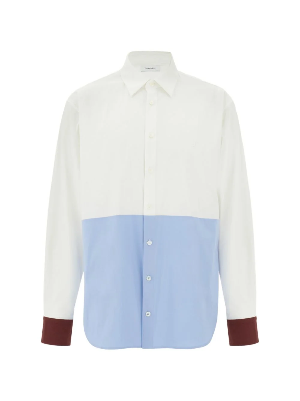 color-block shirt - 1