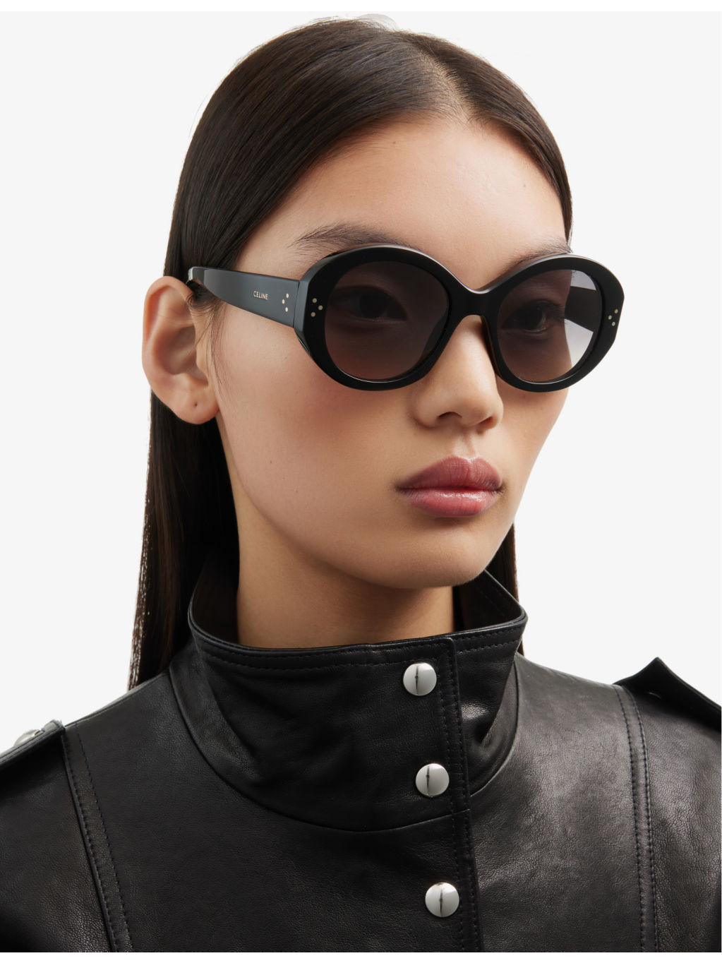 CL40240I round-frame acetate sunglasses - 2