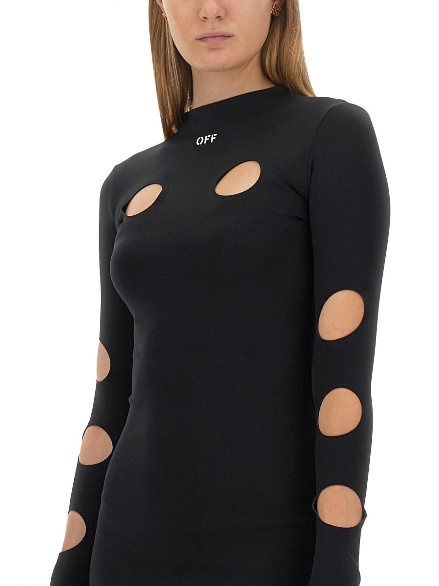 Off-White Women Mini Dress - 4