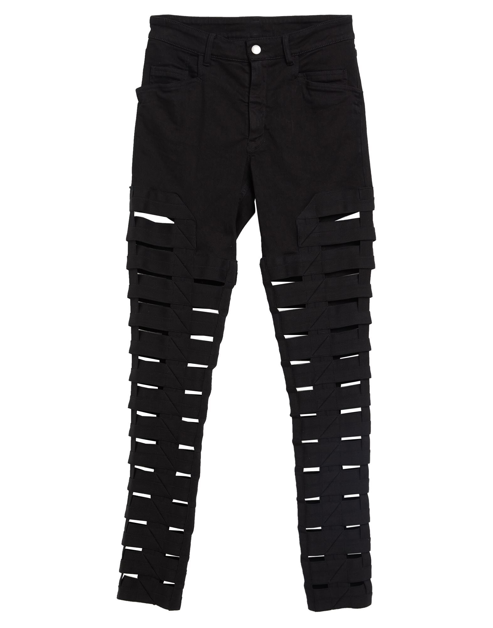 Black Women's Denim Pants - 1