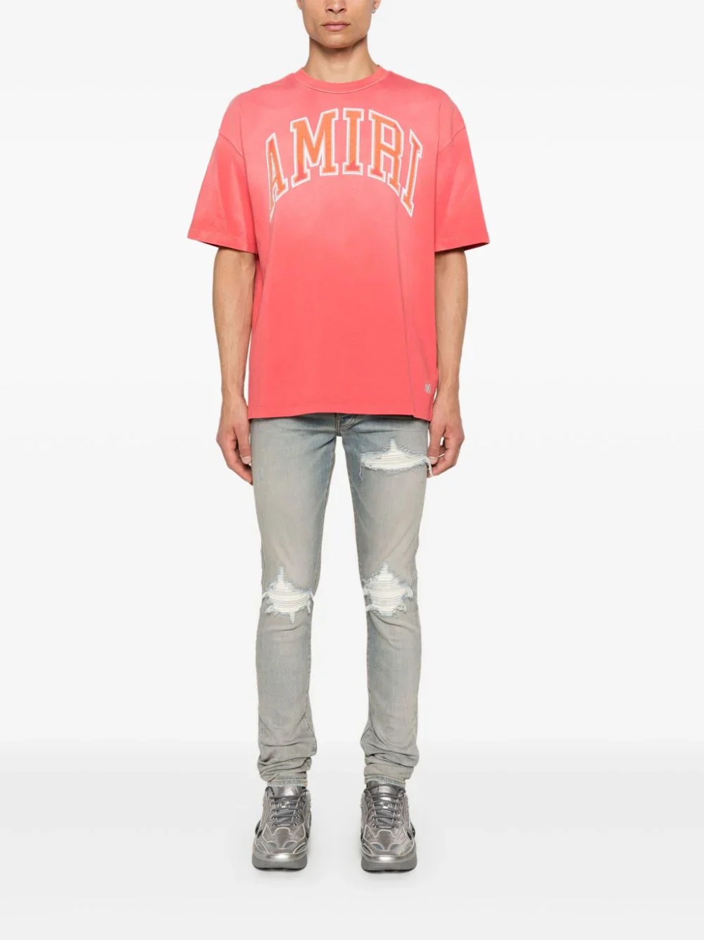 【Amiri】ヴィンテージ オーバーサイズ Cranberry Tシャツ Buy Amiri Vintage Oversized Tee 'Cranberry' - AMJYTE1052