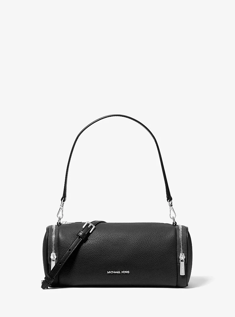 Jet Set Travel Small Pebbled Leather Convertible Crossbody Bag - 1