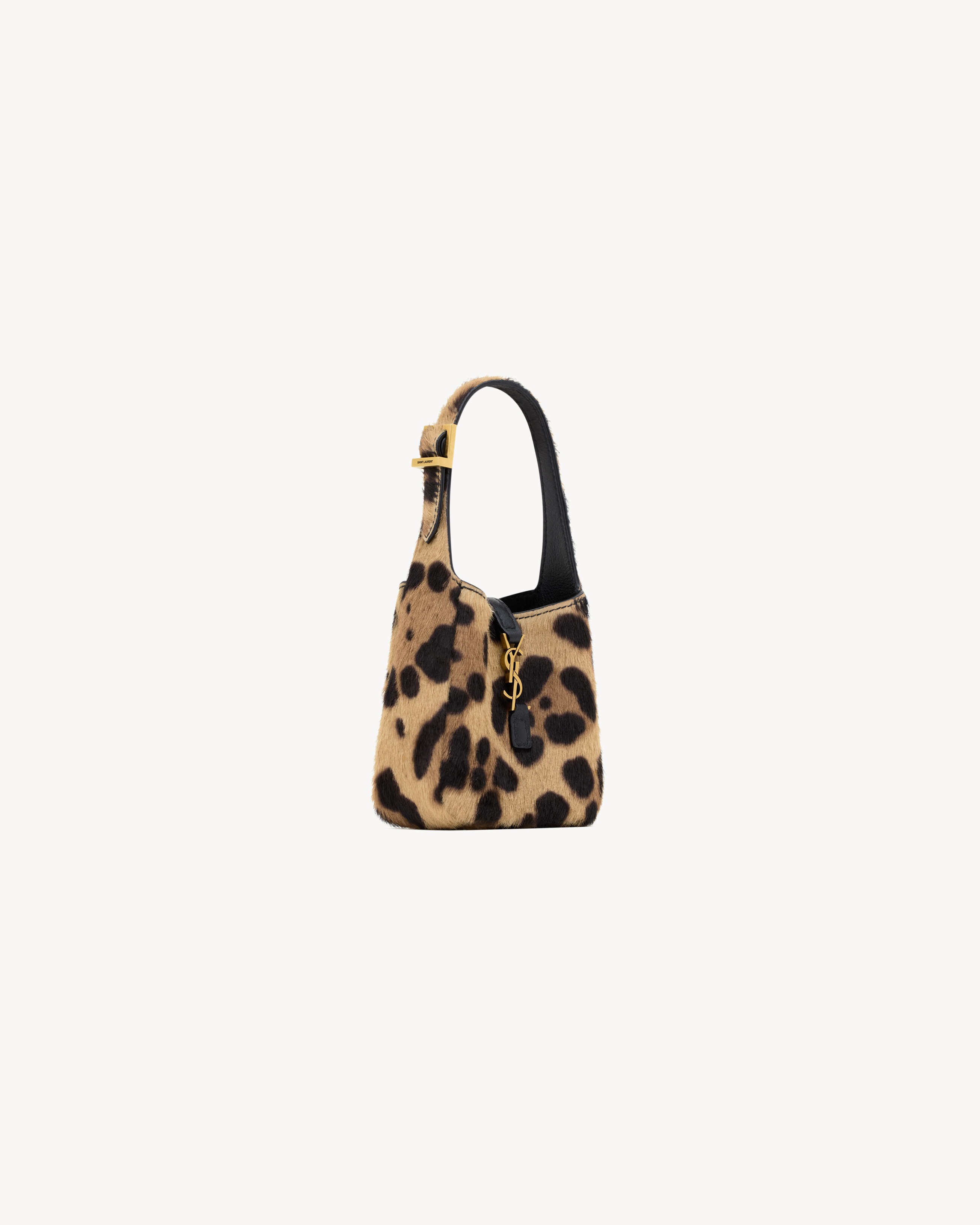 LE 5 À 7 SUPPLE MICRO BAG IN PONY HAIR LEATHER - 4