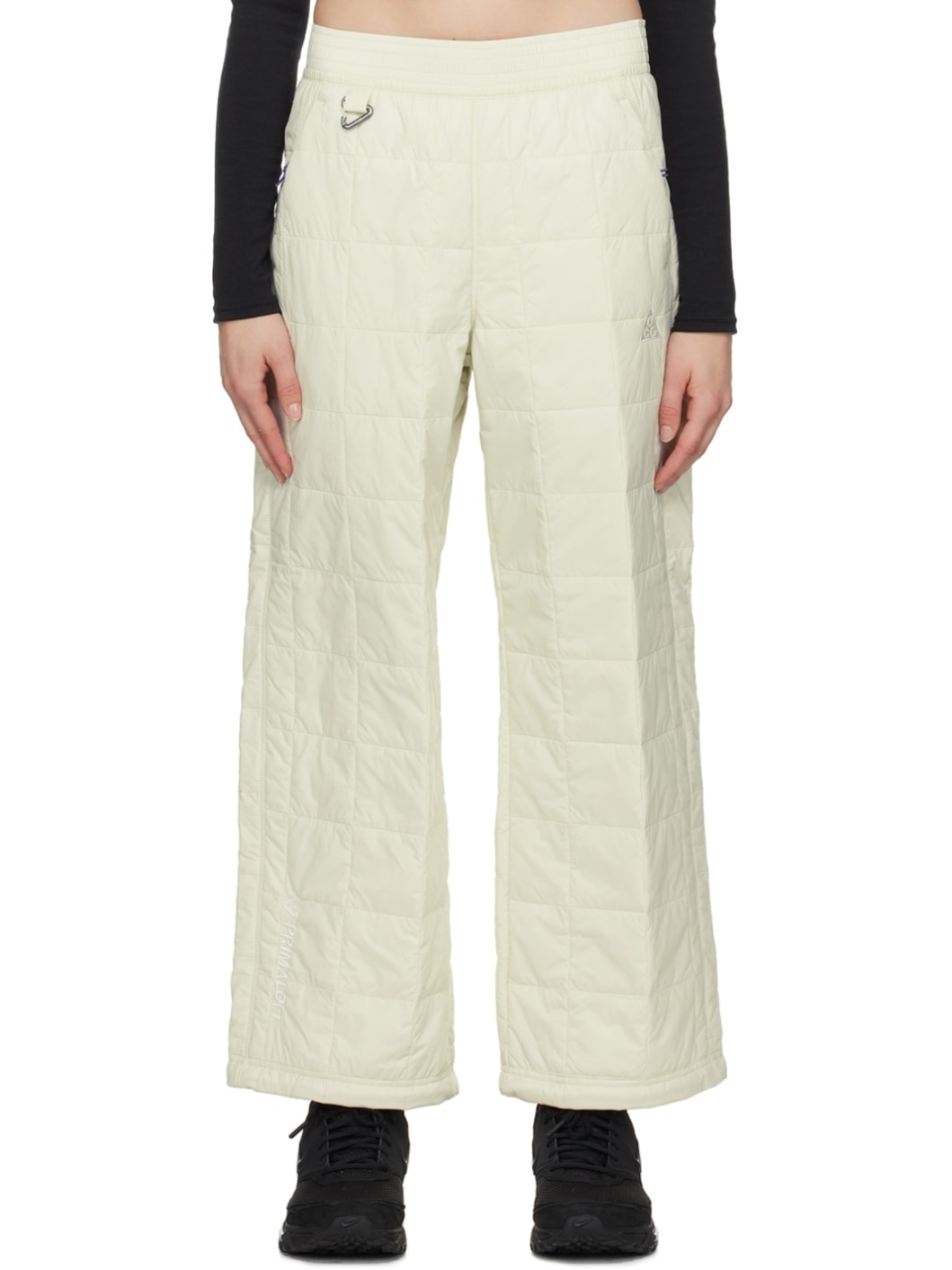 Off-White Quilted Trousers - 1