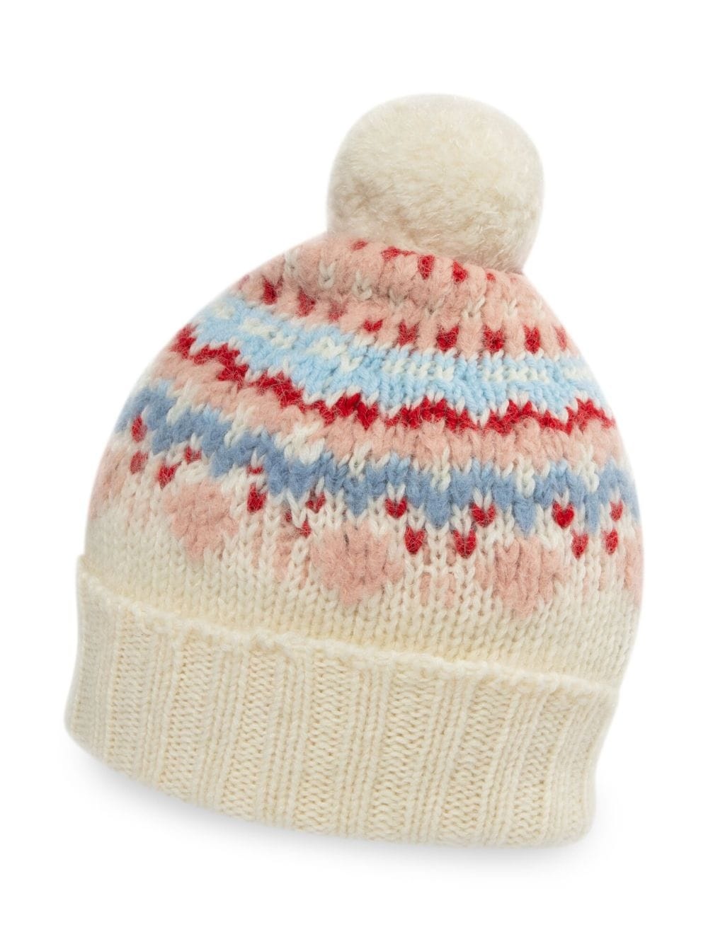 fair isle intarsia beanie - 2