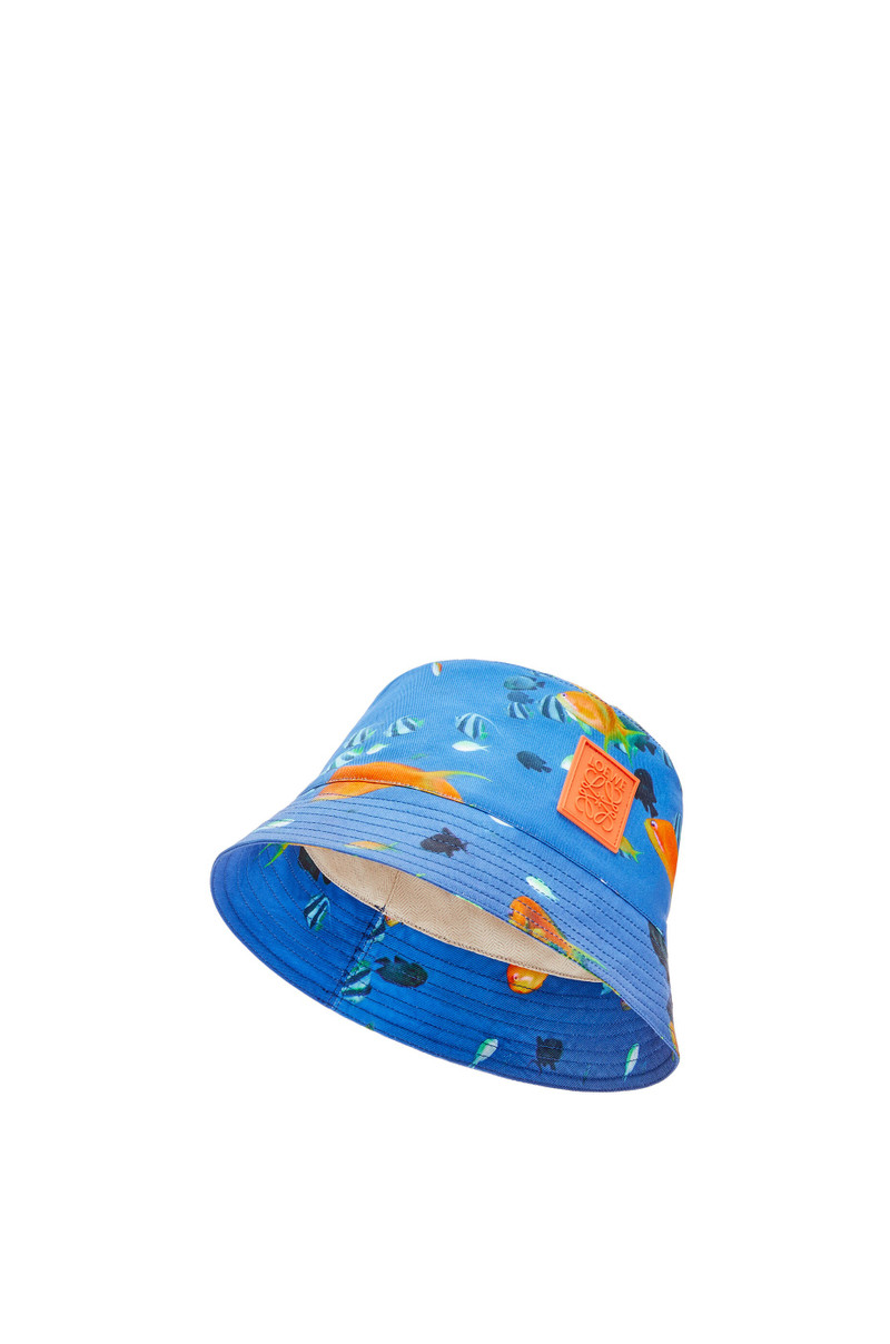Bucket hat in canvas 1