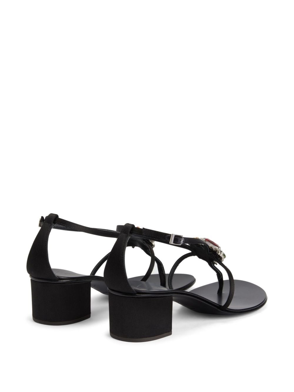 Tarassacum 40mm crystal-embellished leather sandals - 3