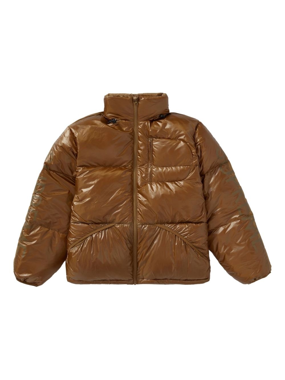 hooded down jacket - 2