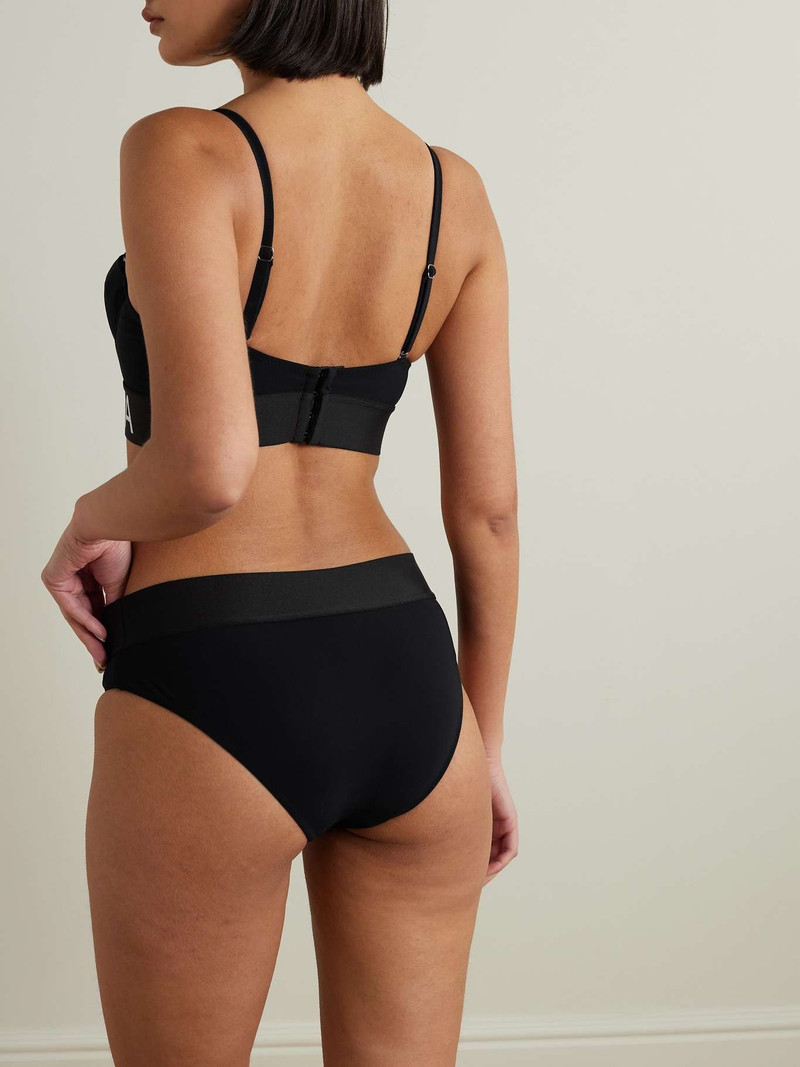 Jacquard-trimmed underwired bikini 3