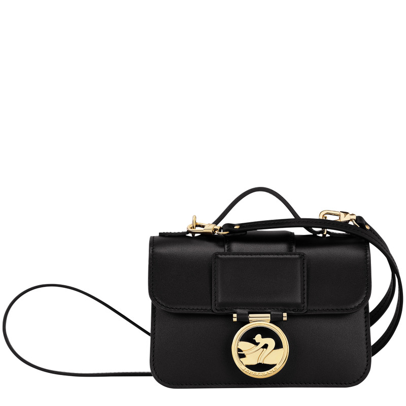 Box-Trot XS Crossbody bag Black - Leather - 1