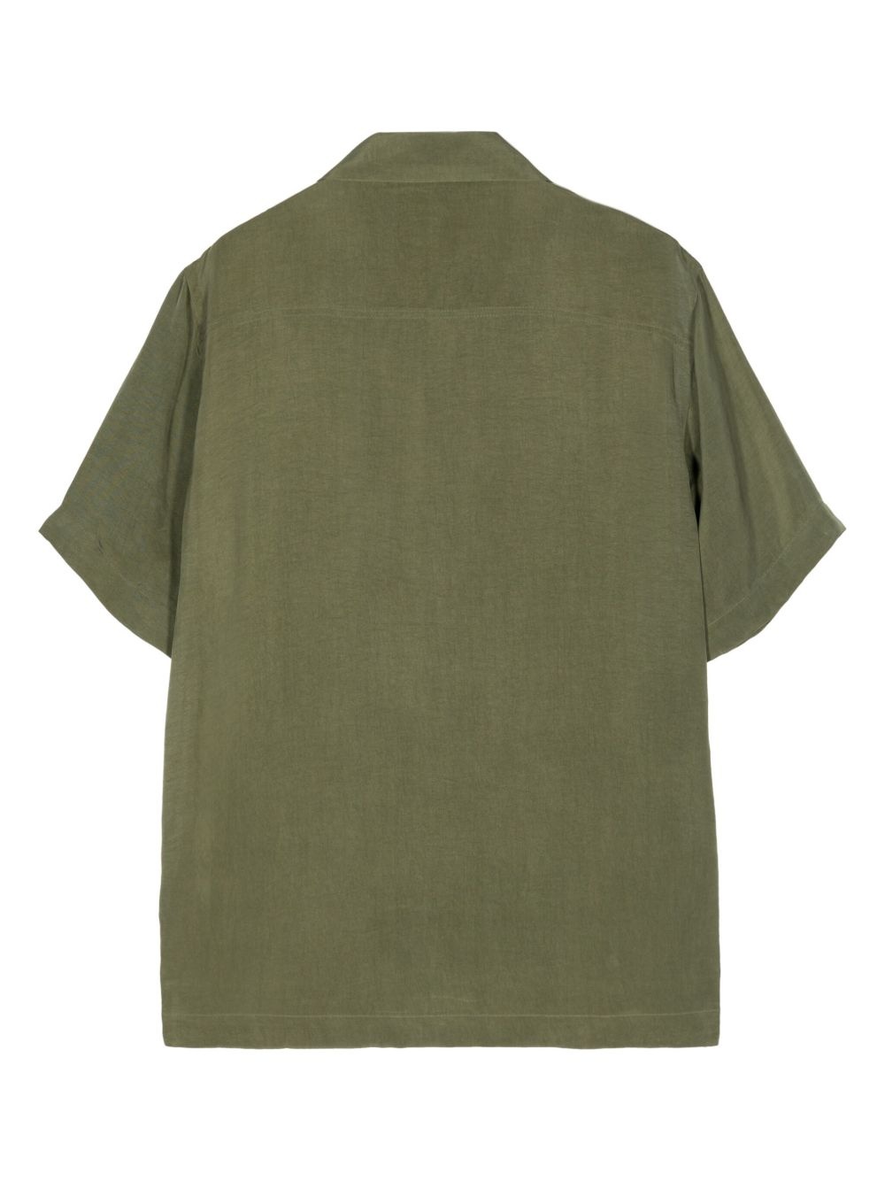 tiger-embroidered short-sleeve shirt - 2