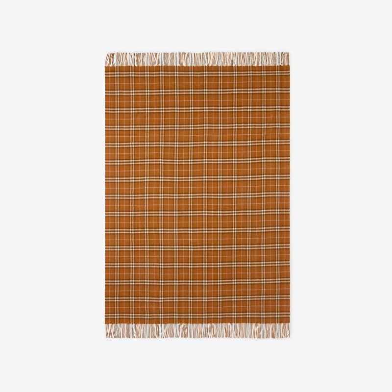 Burberry Check Cashmere Blanket outlook