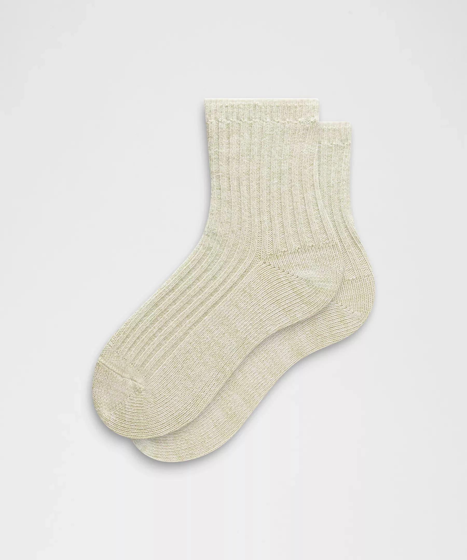 Unisex Quarter-Length Ragg Socks - 1