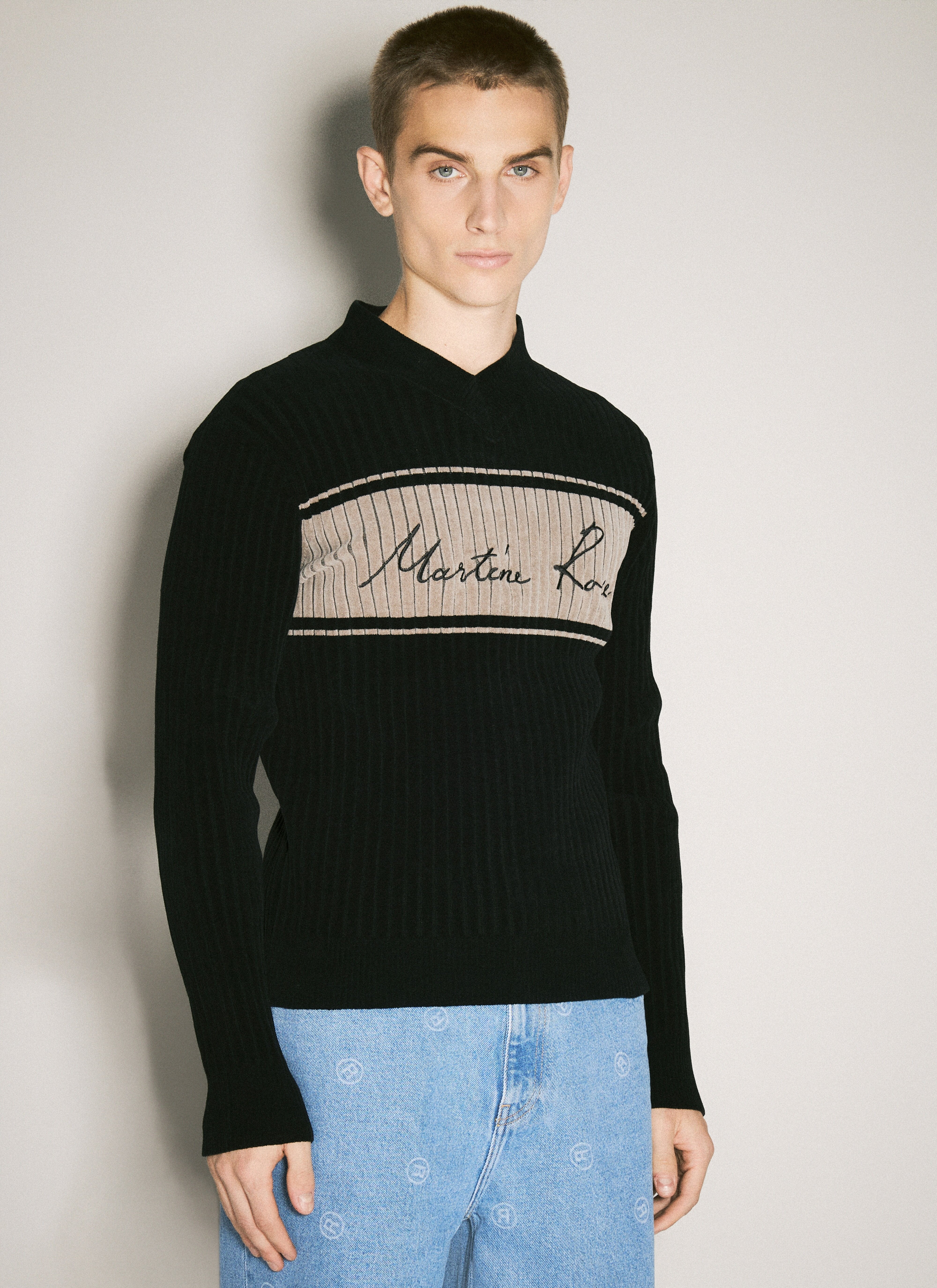 Martine rose 23SS V 長袖カットソー Martine rose 23SS V 長袖カットソー