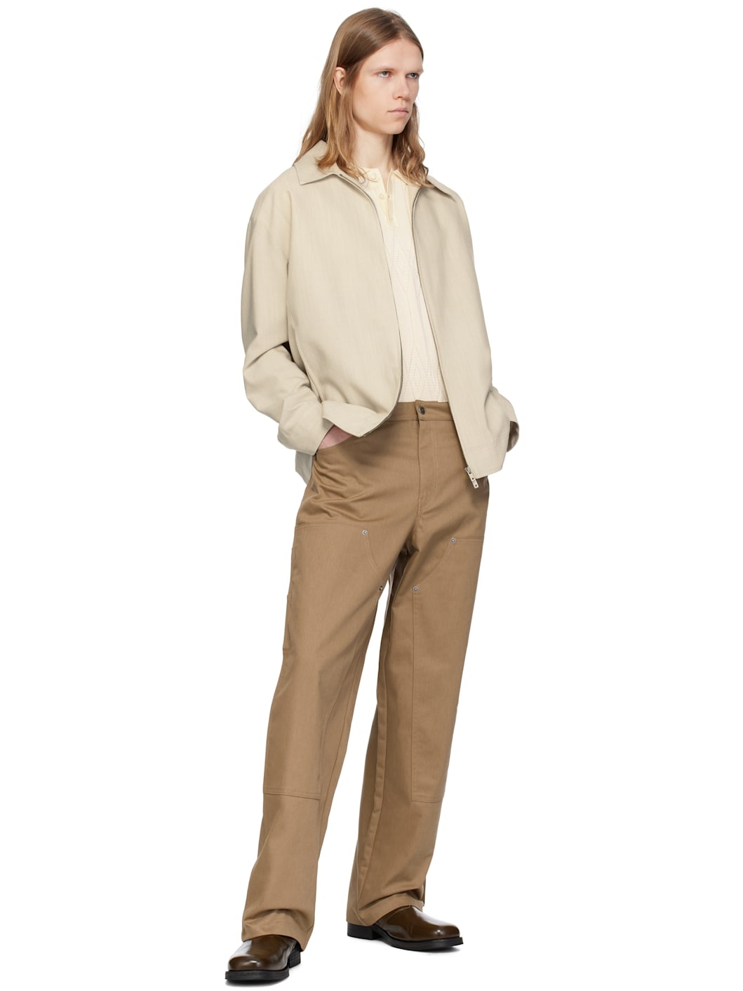 Beige Coach Jacket - 4