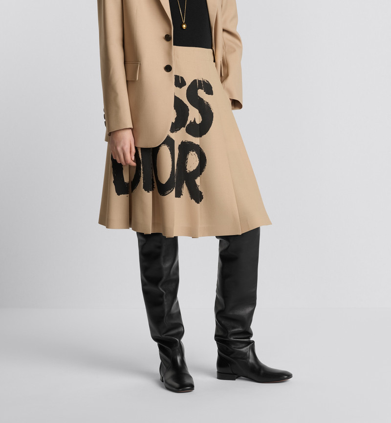 Dior Wrap Skirt with Integrated Shorts outlook
