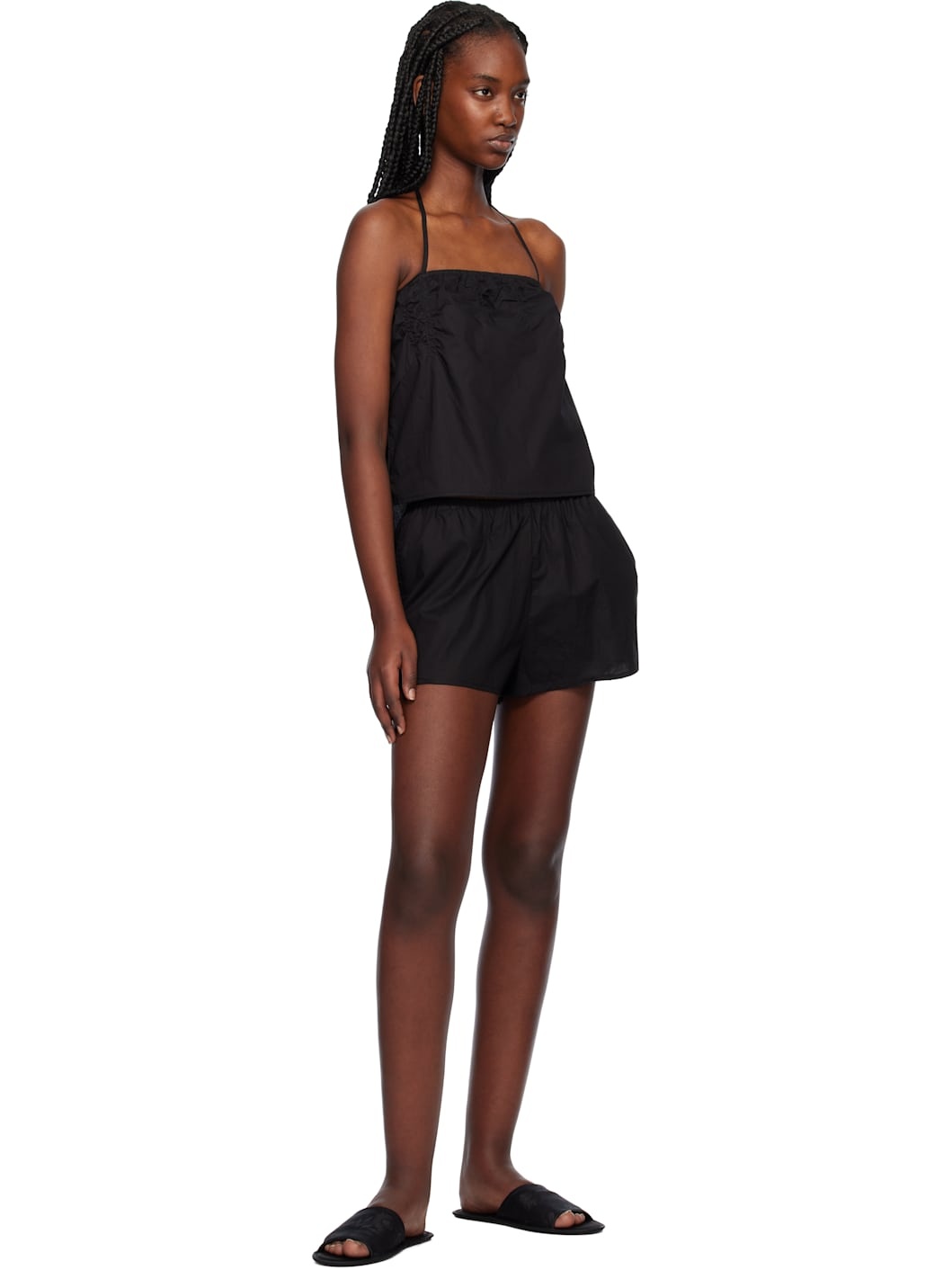 DEIJI STUDIOS Black Tube Top | ssense | REVERSIBLE