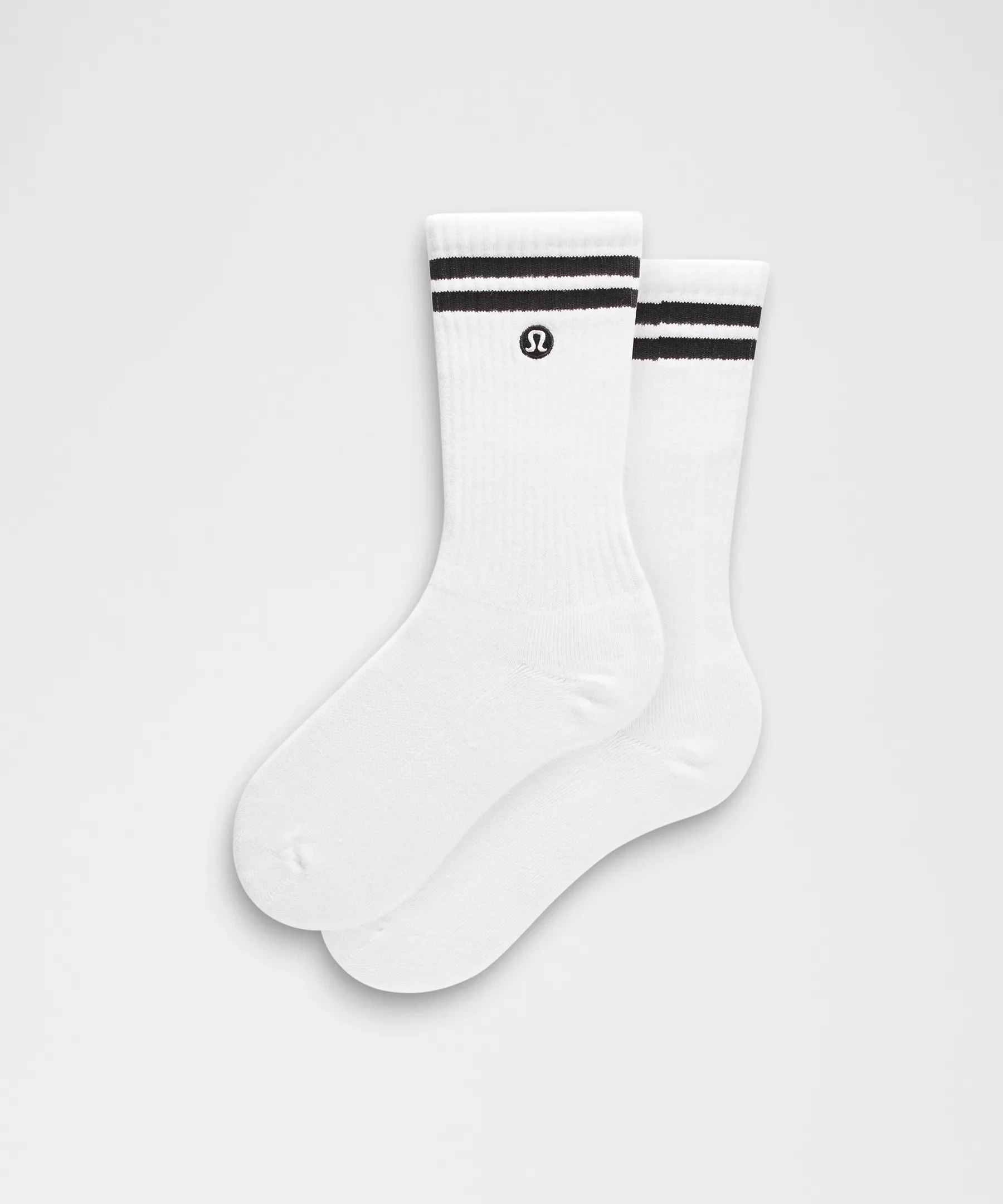 Unisex Daily Essential Crew Socks *Stripe - 1