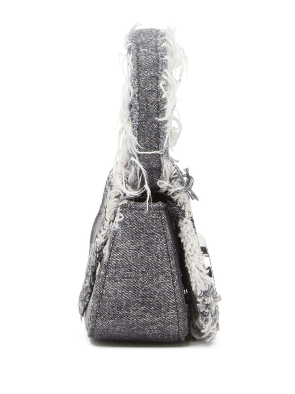 mini 1DR crystal-embellished shoulder bag - 4