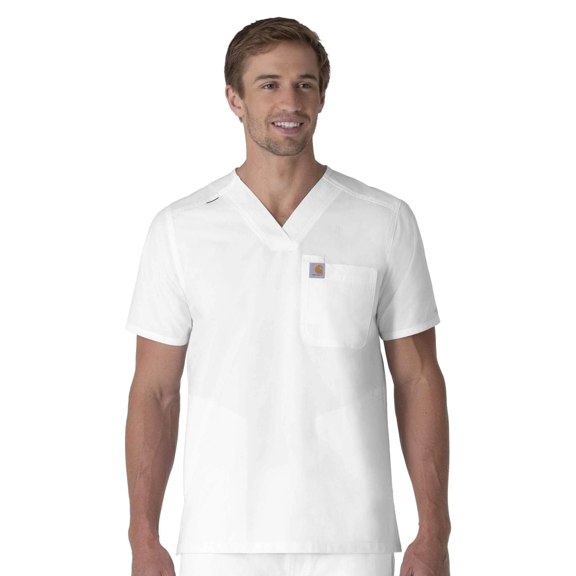 Force Essentials V-Neck Shirttail Scrub Top - 1