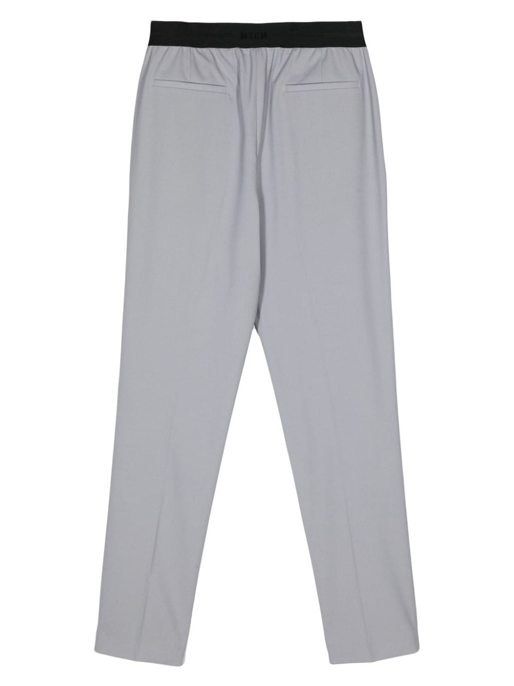 straight-leg tailored trousers - 2