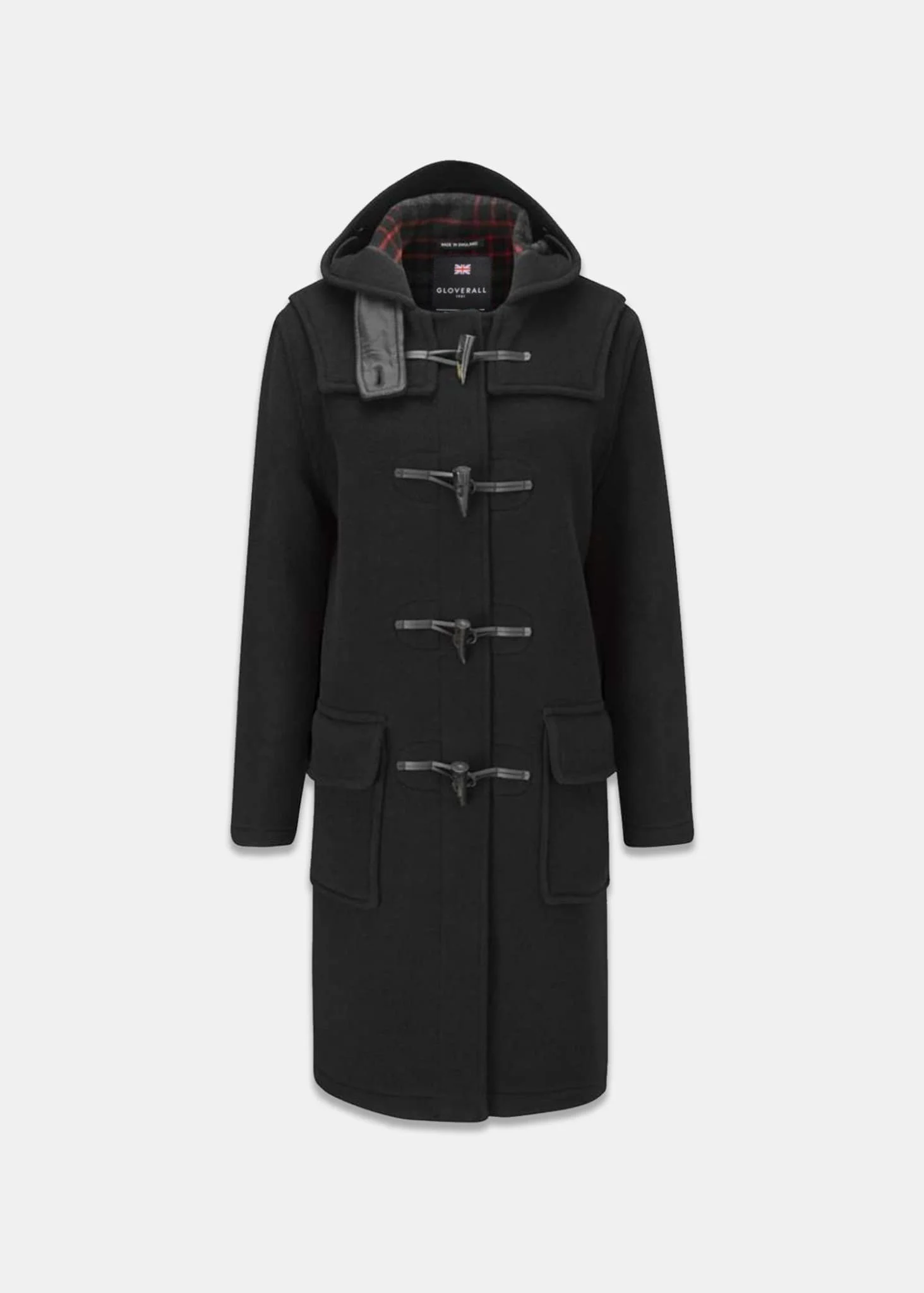 Women's Freda Duffle Coat FC Black - 1