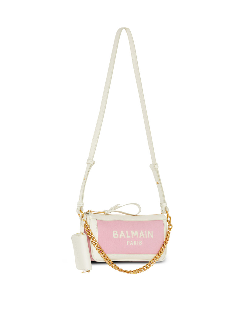 B-Army Chain Pouch in canvas and leather 3